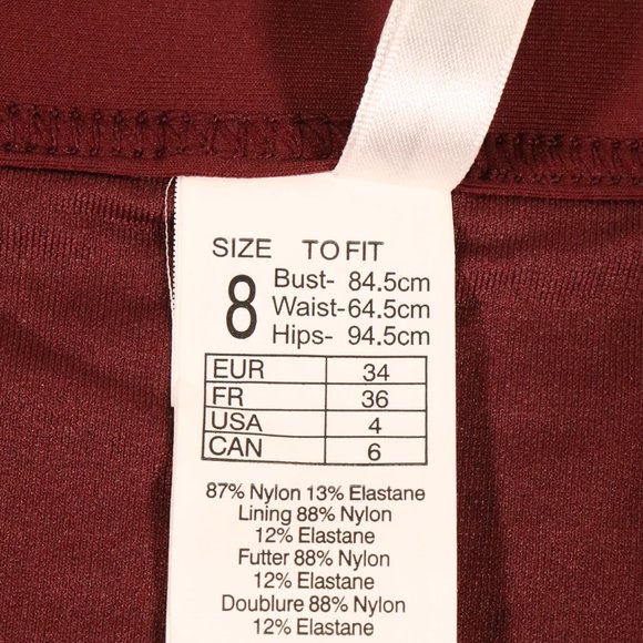 NWT Seafolly X Revolve Active Split Band Hipster in Plum - Picture 9 of 14